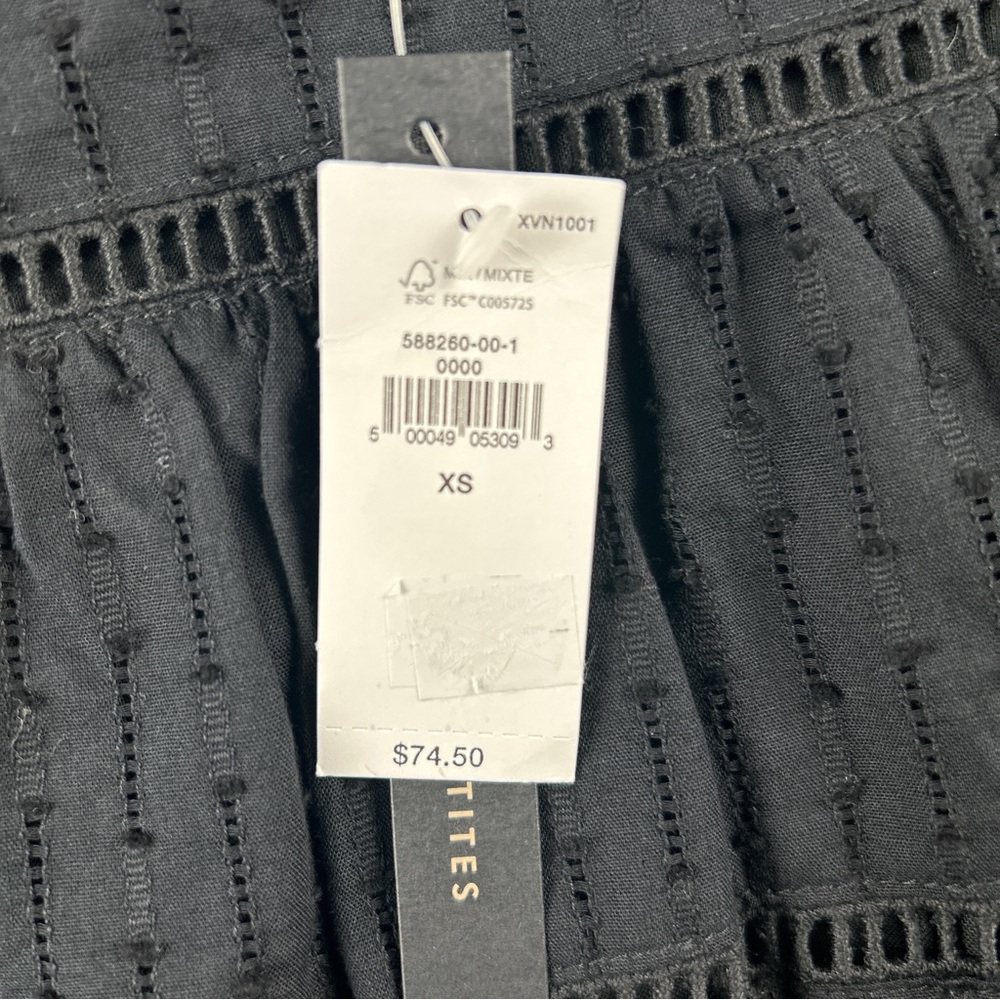 Banana Republic Black Fitted Ribbed Camisole - Picture 3 of 5